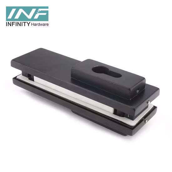 Китай оптовая продажа стеклянной двери фурнитура из нержавеющей стали стеклянный дверной замок патч фитинг